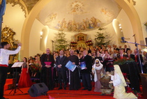 Musik über Grenzen hinweg: Bischof Zsifkovics, Außenminister Stier und der Chor 'Pax et bonum'